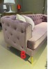 Simon Buttoned 3 Seater Sofa - Floor Model *DUSKY BLUE* 